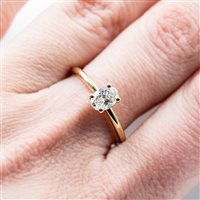 Fabriano - Piazza del Comune 25 - Anello Lux Gioielli Donna in Oro giallo Diamante 0.50 Ct ANL3544;050;Q;GI - ANL3544;050;Q;GI